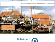 Tablet Screenshot of botterwerf.nl